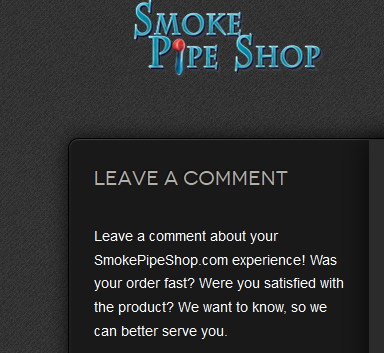 Smoke Pipe Shop Customer Reviews