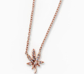 Sweet Leaf Necklace by Jaquie Aiche