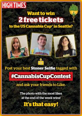 High Times Cannabis Cup Stoner Selfie Contest